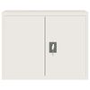 vidaXL File Cabinet White Powder-coated steel 35.4 x 15.7 x 43.3 in