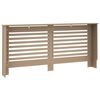vidaXL Radiator Cover 67.7"x7.5"x32.1" MDF