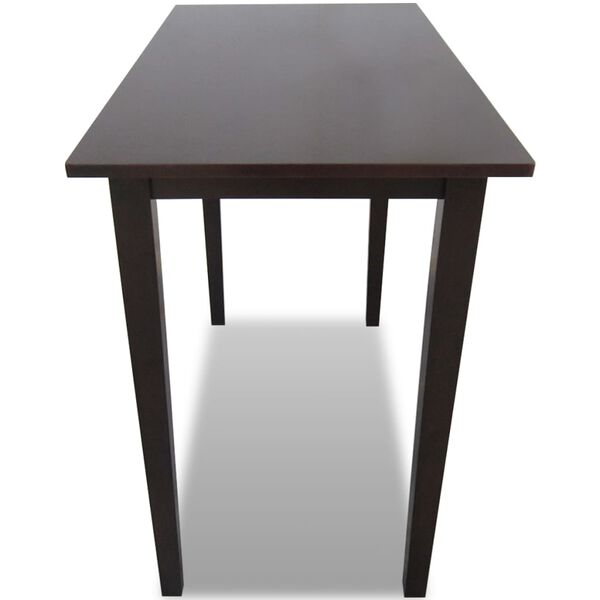 vidaXL Bar Table Brown