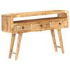 vidaXL Sideboard 47.2"x11.8"x29.5" Rough Mango Wood