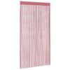 vidaXL String Curtains 2 pcs Pink 39.4x98.4"