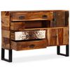 vidaXL Sideboard Solid Acacia Wood 45.3"x11.8"x31.5"