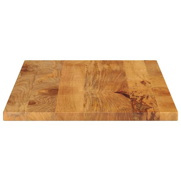 vidaXL Table Top 43.3"x19.7"x1" Rectangular Solid Wood Mango