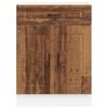 vidaXL Kitchen Base Cabinet Old wood Engineered wood Medium