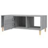 vidaXL Coffee Table Grey Sonoma Engineered wood Medium Coffee Table