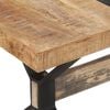 vidaXL Dining Table Rough Mango Wood Finish