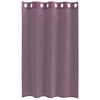 vidaXL Voile Curtains with Grommets 2 pcs Purple 55.1x68.9"