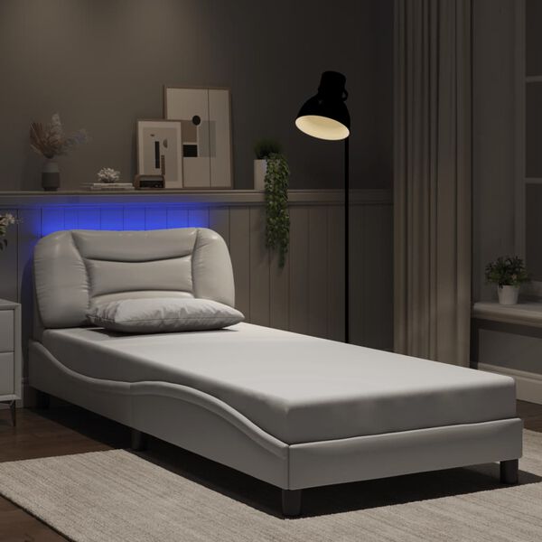 vidaXL Bed Frame White