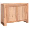 vidaXL Sideboard Teak Solid Teak Wood Medium Sideboard Rectangular