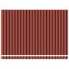 vidaXL Awning Orange and Brown 177.17 x 137.80 x 64.96 in Polyester