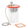 vidaXL Vacuum Chamber Stainless Steel 6.0 gal