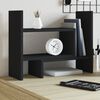 vidaXL Desk Organiser Black 15.2x6.7x15.4" Engineered wood