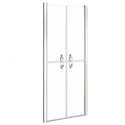 vidaXL Shower Door Clear ESG 29.9"x74.8"