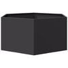 vidaXL Garden Planter Black Steel Large Durable Garden Planter
