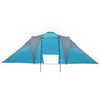 vidaXL Family Tent Dome 6-Person Blue Waterproof