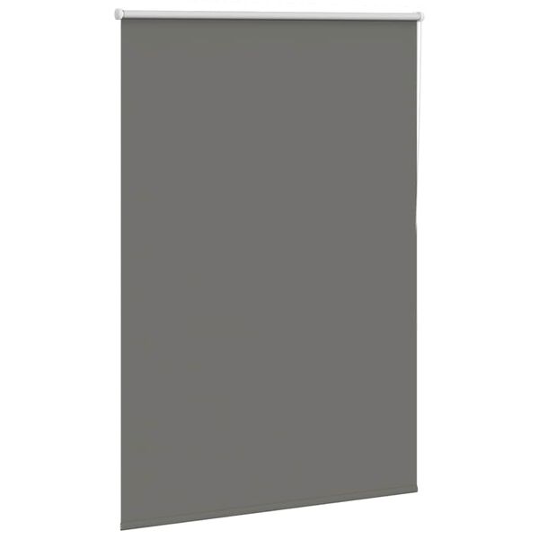 vidaXL Roller Blind Grey 100% Polyester, Aluminium 35.4 x 51.2 in