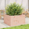 vidaXL Garden Planter Natural wood Solid Douglas wood Medium