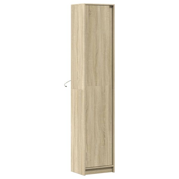 vidaXL Highboard Sonoma Oak Engineered Wood Extra Tall Highboard