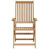 vidaXL Garden Chair Set of 6 Brown Solid Acacia Wood Standard Foldable