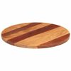 vidaXL Table Top Solid Wood Acacia Round 0.98 - 1.06 " 23.6 "