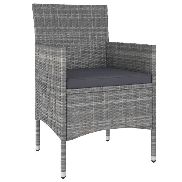 vidaXL Garden Lounge Set Grey