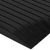 vidaXL Threshold Ramps 2 pcs 43.3x12.6x1.5" Rubber