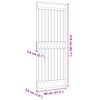 vidaXL Door NARVIK 31.5"x82.7" Solid Wood Pine