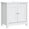 vidaXL Bathroom Furniture Set White