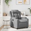 vidaXL Massage Recliner Chair Grey