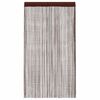 vidaXL String Curtains 2 pcs 39.4x98.4" Brown