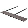 vidaXL WPC Solid Decking Boards with Accessories 32.8 '² 7.2 ' Dark Brown (5x45010)