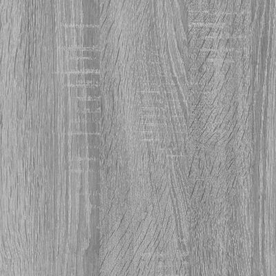 vidaXL TV Stands 4 Pcs Gray Sonoma 31.5"x11.8"x11.8" Engineered Wood