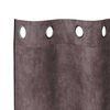 vidaXL Velvet Curtains 2 pcs Brown 68.90 x 55.12 in Velvet
