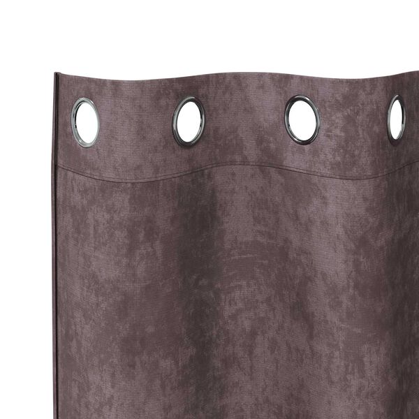 vidaXL Velvet Curtains 2 pcs Brown 68.90 x 55.12 in Velvet