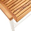 vidaXL Patio Chairs 4 pcs with Cushions Solid Acacia Wood