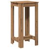 vidaXL Bar Table Artisan Oak 20.1x19.7x40.7" Engineered Wood