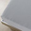 vidaXL Jersey Fitted Sheet Set of 2 Grey 100% cotton 39.4 x 78.7 in