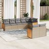 vidaXL Garden Sofa Set Beige
