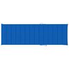 vidaXL Sun lounger Royal blue Solid acacia wood, 100% polyester Standard
