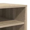 vidaXL Shoe Cabinet Sonoma oak Engineered wood Medium Shoe Cabinet