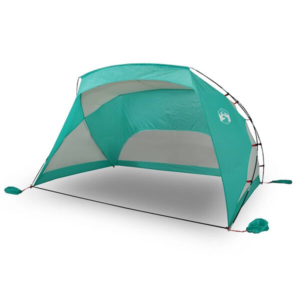 vidaXL Beach Tent Sea Green 107.9x70.1x170/148" 185T Polyester