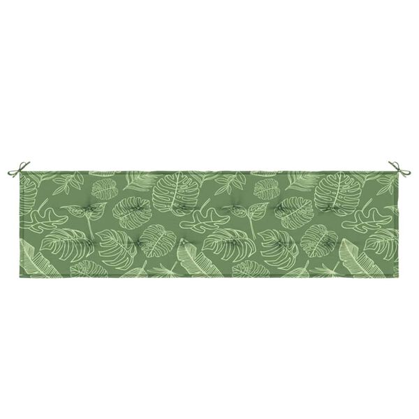 vidaXL Garden Bench Cushion Green 70.9" x 19.7" x 1.6" Oxford Fabric