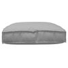 vidaXL Cushion Grey 31.50 x 31.50 x 4.72 in Oxford Fabric