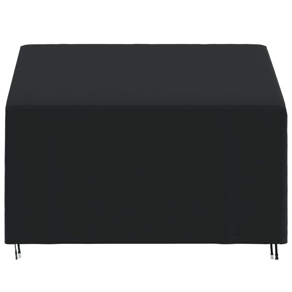vidaXL Bench Cover Black 420D Oxford fabric with PU coating