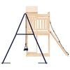 vidaXL Outdoor Playset Pine Wood Solid pine wood Large Outdoor Playset