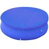vidaXL Pool Cover Set of 2 Dark blue Polyethylene