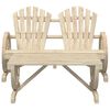 vidaXL Garden Lounge Set Natural Wood Solid fir wood Large Ergonomic