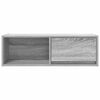 vidaXL TV Cabinet Grey sonoma Engineered wood 31.5x12.2x10.0 in
