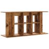 vidaXL Aquarium Stand Old wood Engineered wood 47.2 x 15.7 x 23.6 in