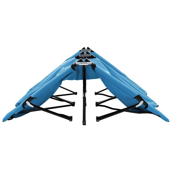 vidaXL Sun Lounger Blue